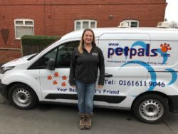 Claire Hurr owner of Petpals Stockport and Petpals Cheadle and Bramhall