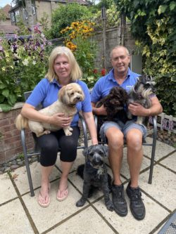 Ray and Sandra Hipwell, owners of Petpals Chislehurst